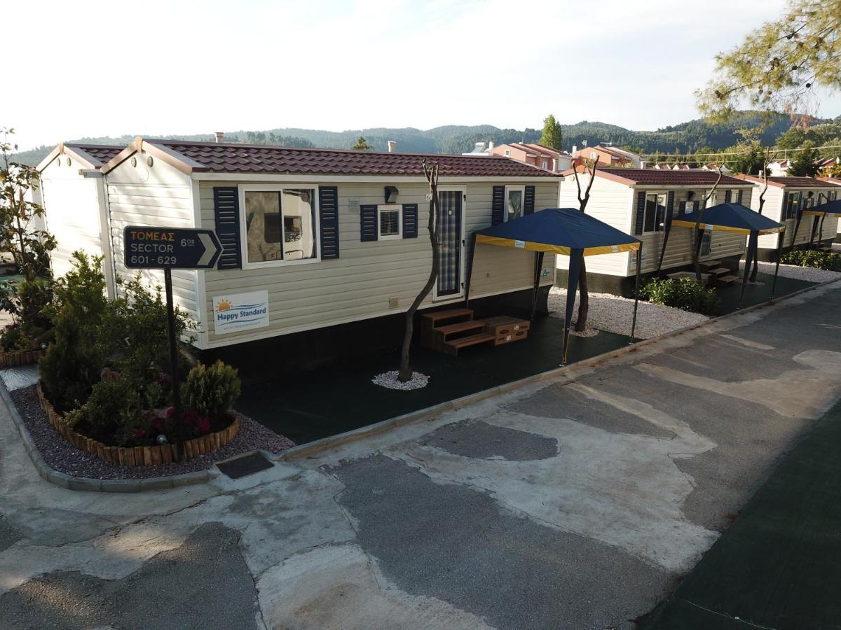 Happy Camp Mobile Homes In Castello Camping & Summer Resort Neos Marmaras Exteriér fotografie